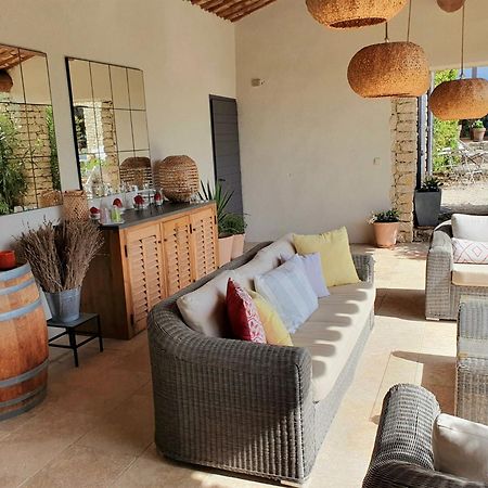 Les Terrasses - Gordes Pensionat Exteriör bild