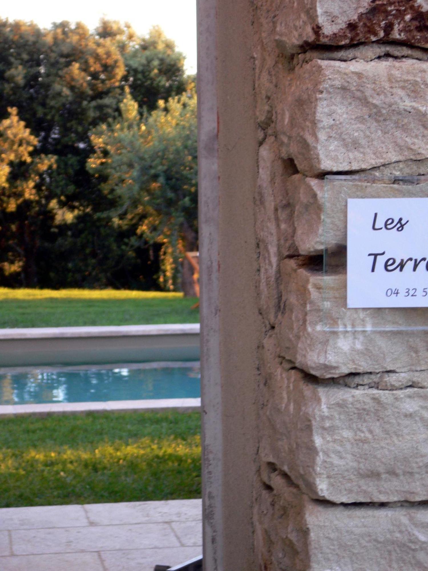 Les Terrasses - Gordes Pensionat Exteriör bild