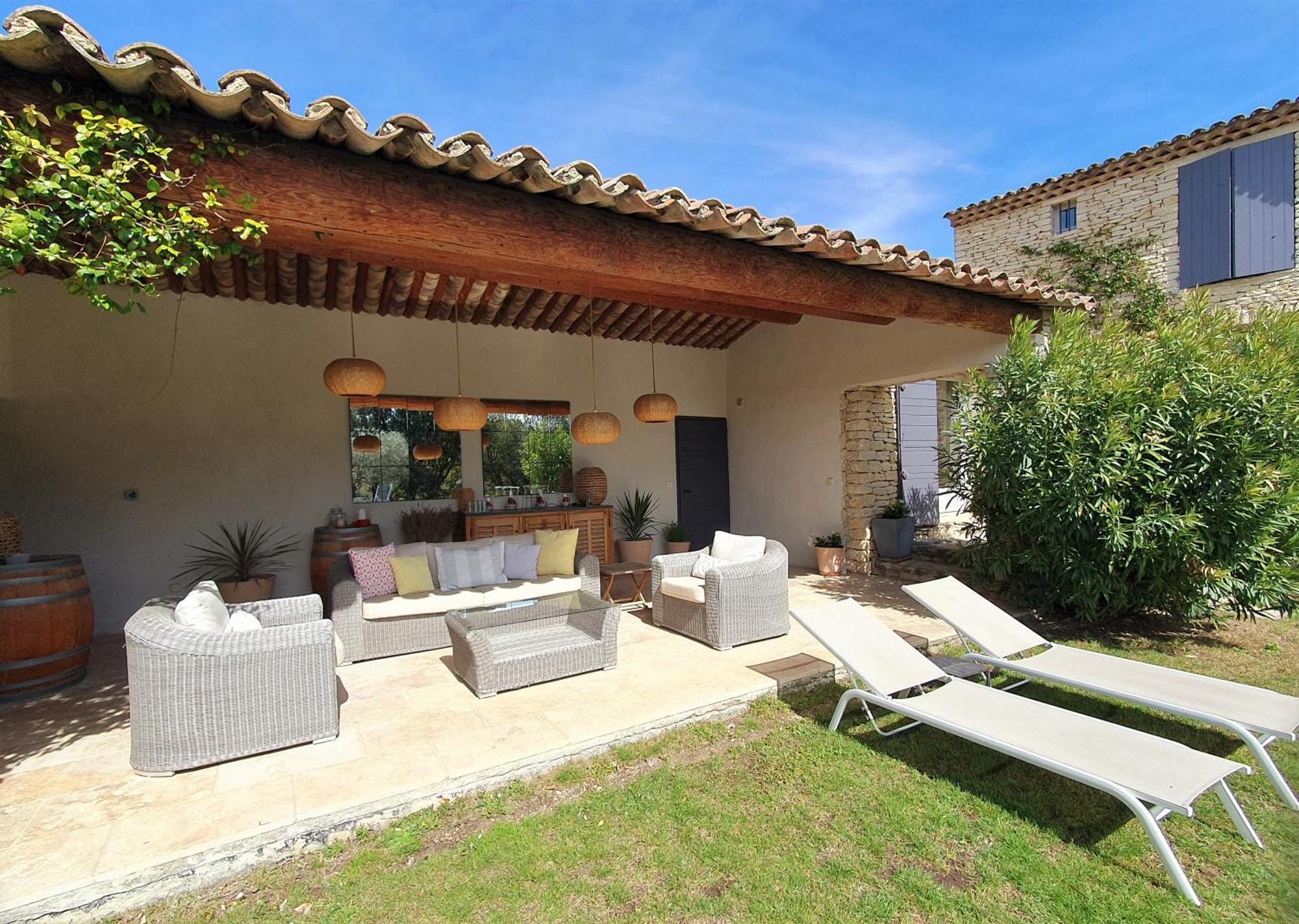 Les Terrasses - Gordes Pensionat Exteriör bild
