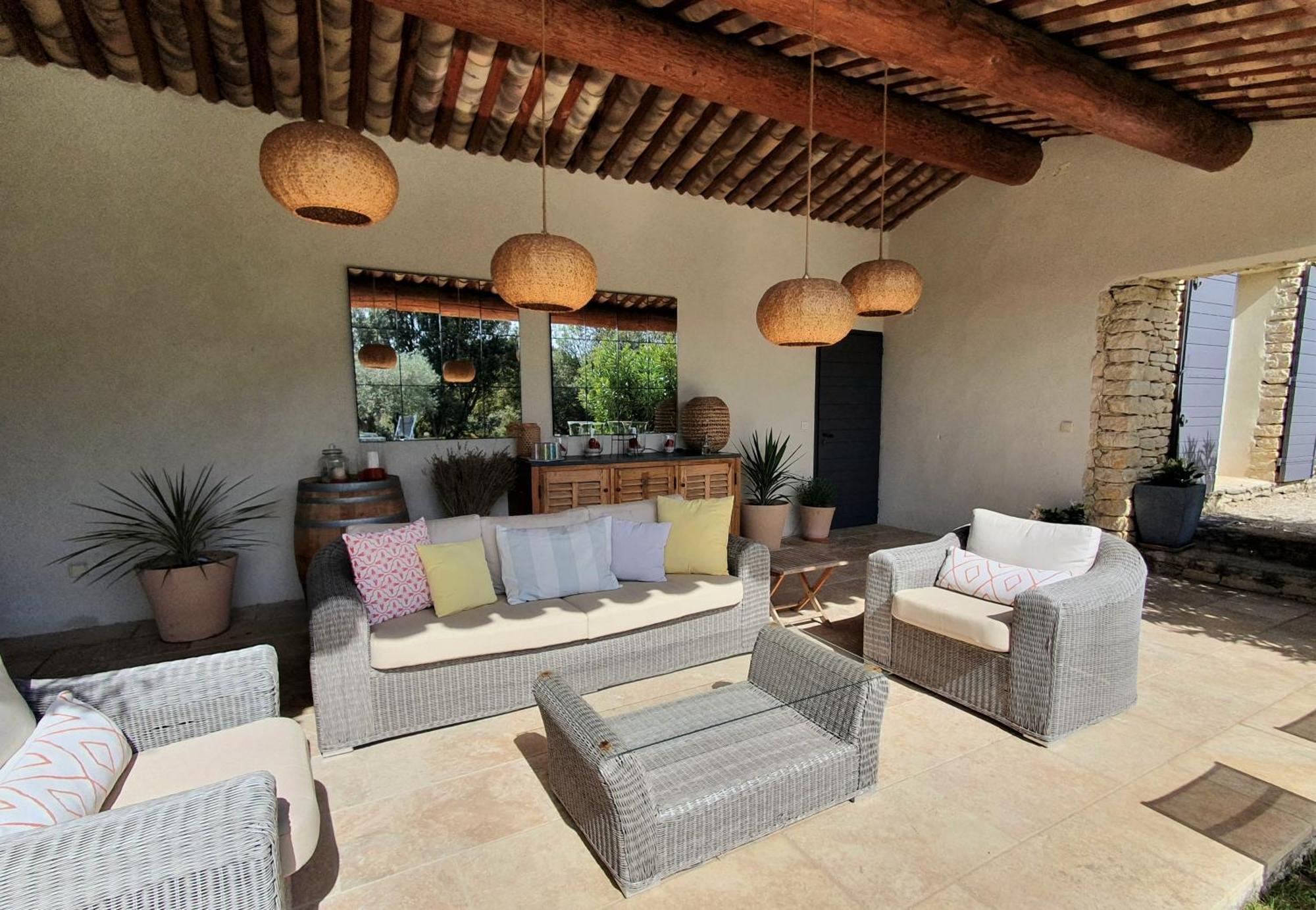 Les Terrasses - Gordes Pensionat Exteriör bild