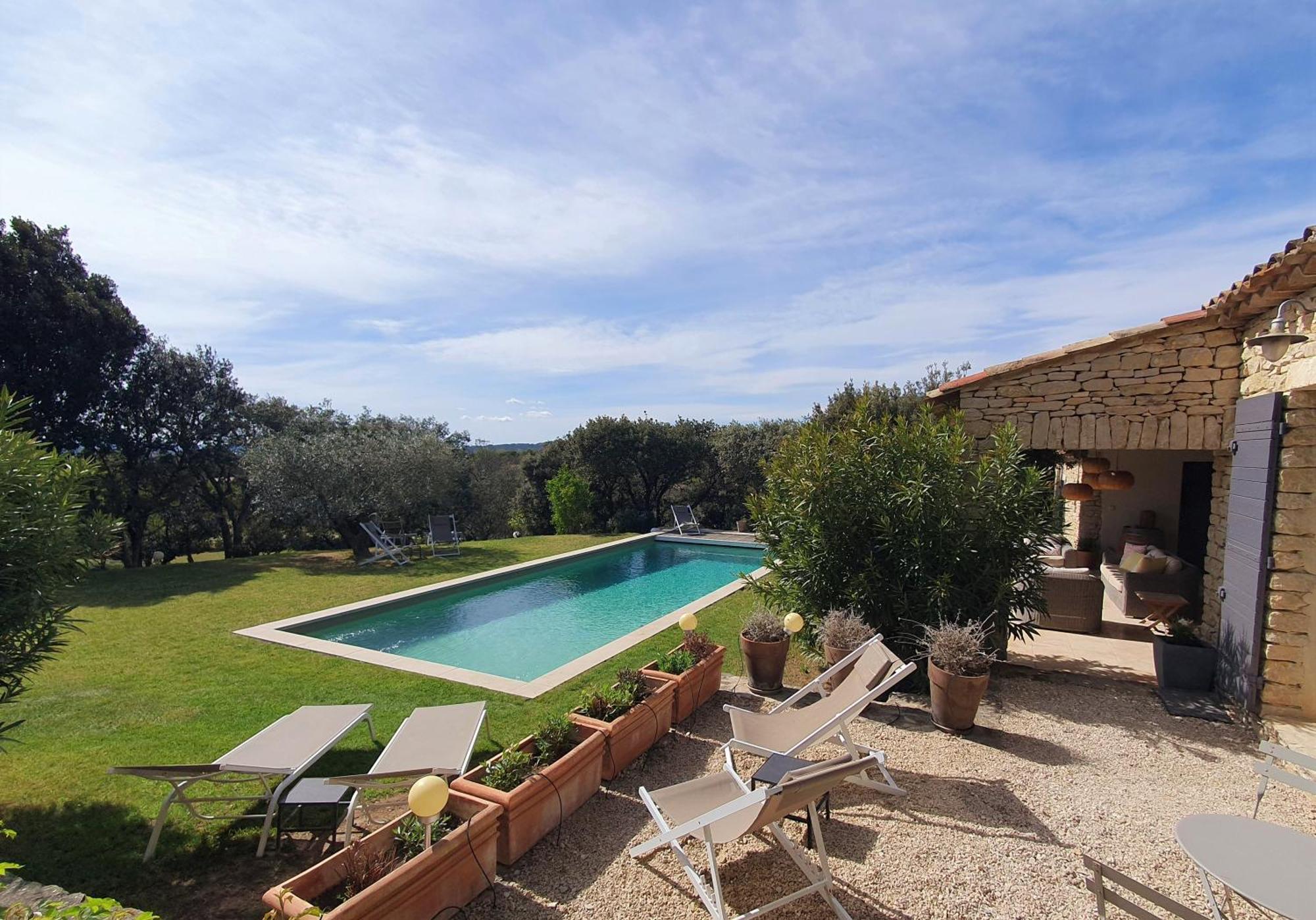 Les Terrasses - Gordes Pensionat Exteriör bild