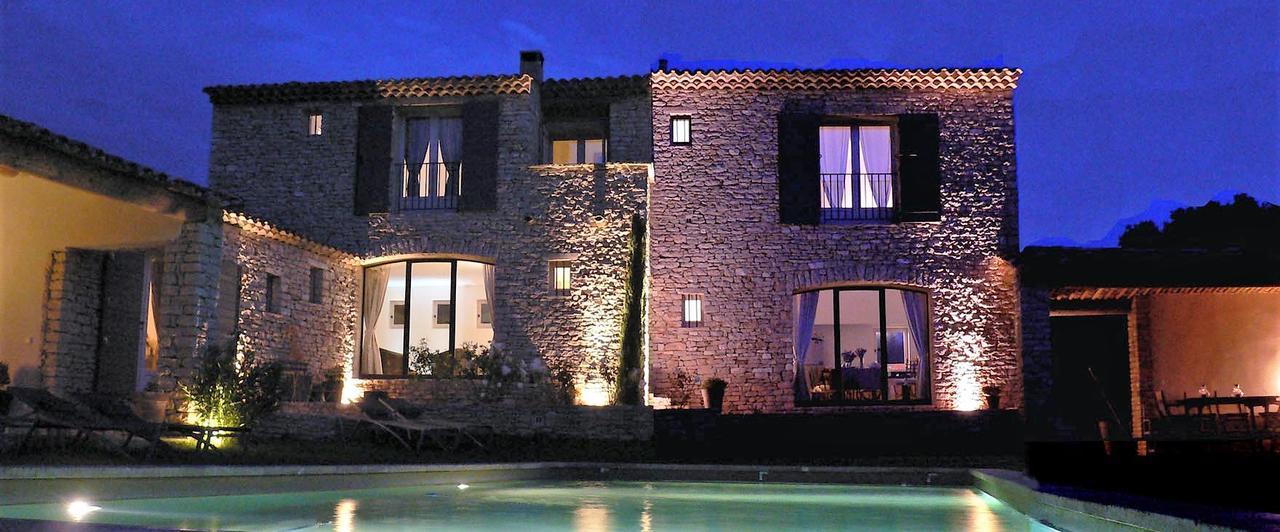 Les Terrasses - Gordes Pensionat Exteriör bild