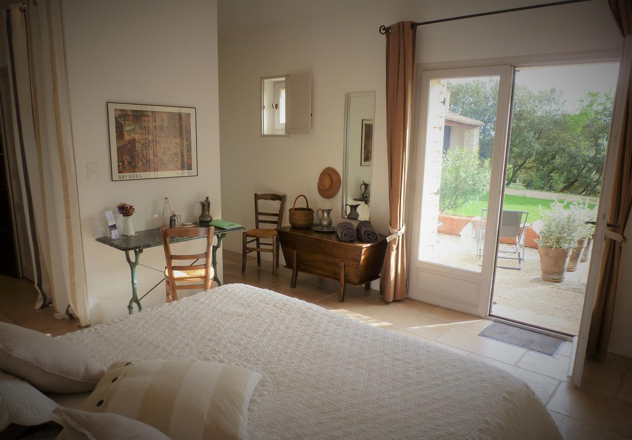 Les Terrasses - Gordes Pensionat Exteriör bild
