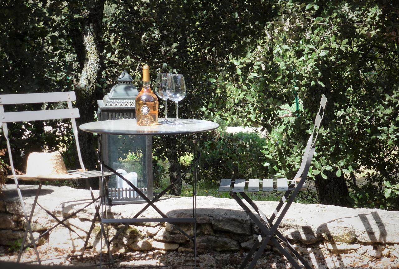 Les Terrasses - Gordes Pensionat Exteriör bild