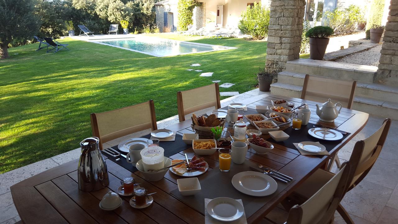 Les Terrasses - Gordes Pensionat Exteriör bild