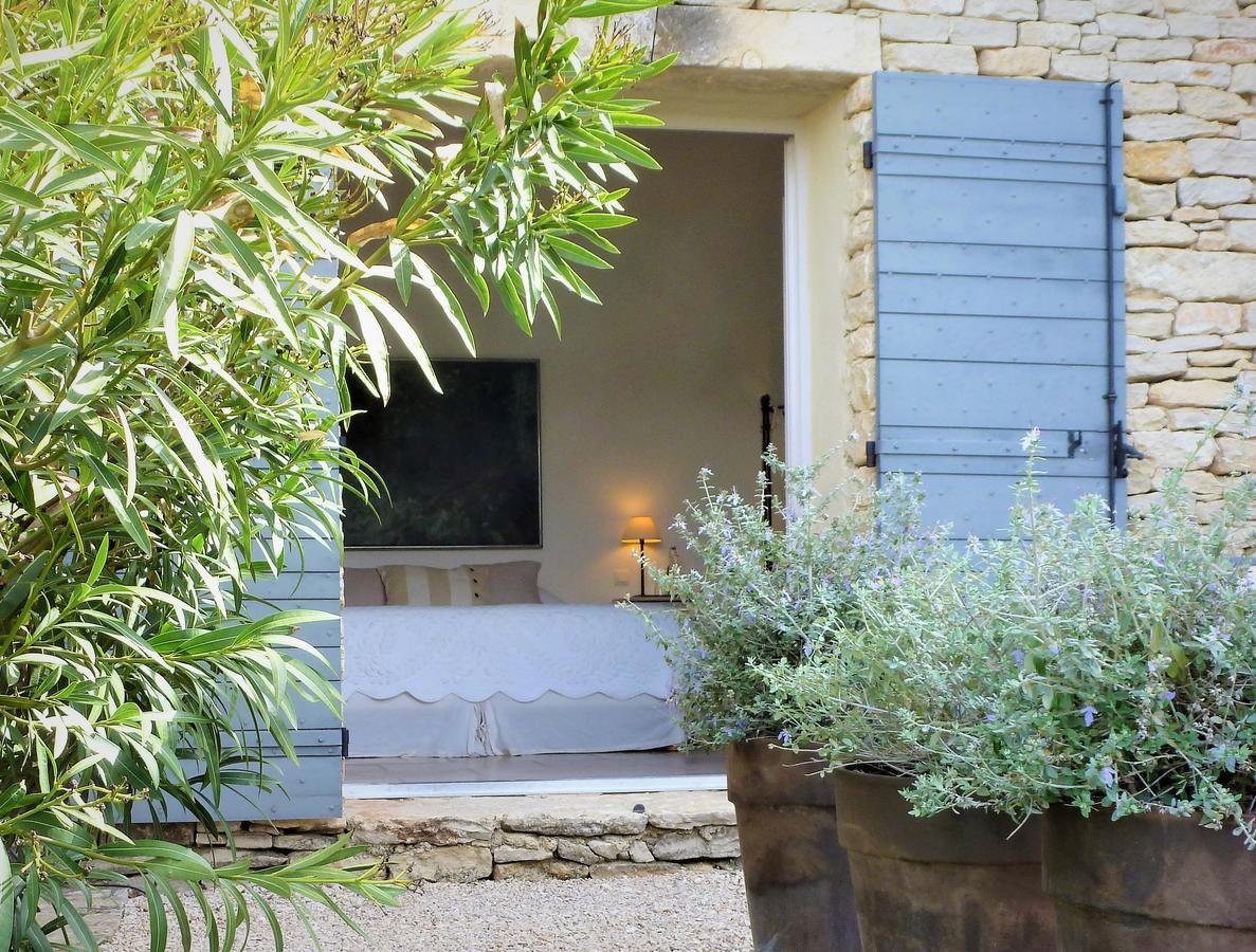 Les Terrasses - Gordes Pensionat Exteriör bild